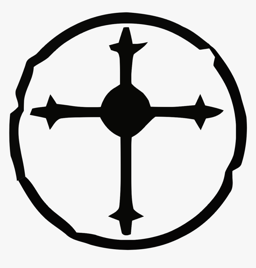 Biohazard Symbol Clipart Twd - Followers Of The Apocalypse Symbol, HD Png Download