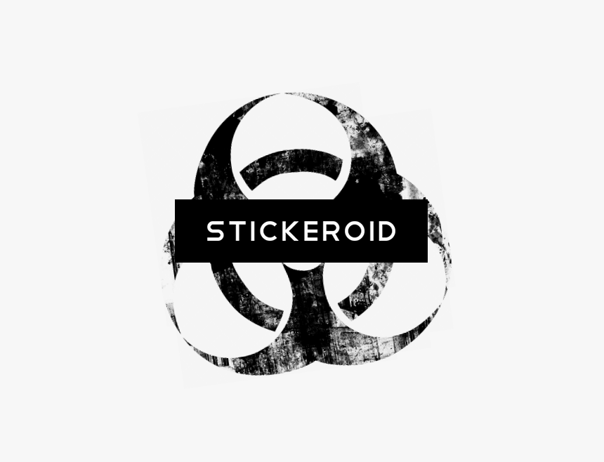 Png Biohazard Grunge , Png Download - Black, Transparent Png