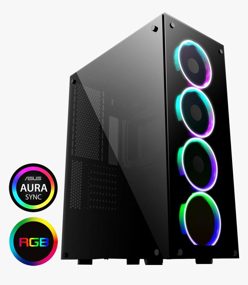 Gmxcspredator - Game Max Abyss Full Tower, HD Png Download