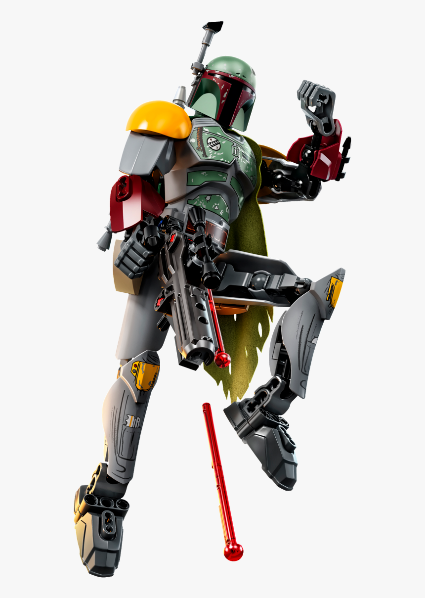 75533 Boba Fett - Lego Star Wars Boba Fett Buildable Figure, HD Png Download