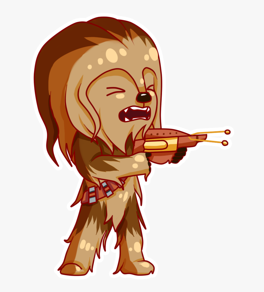 Chewie By Moukitsu - Chewbacca Vector Png, Transparent Png