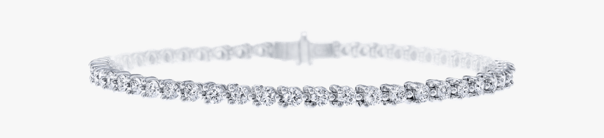 Round Brilliant Diamond Straightline Bracelet - Bracelet Straightline Harry Winston, HD Png Download