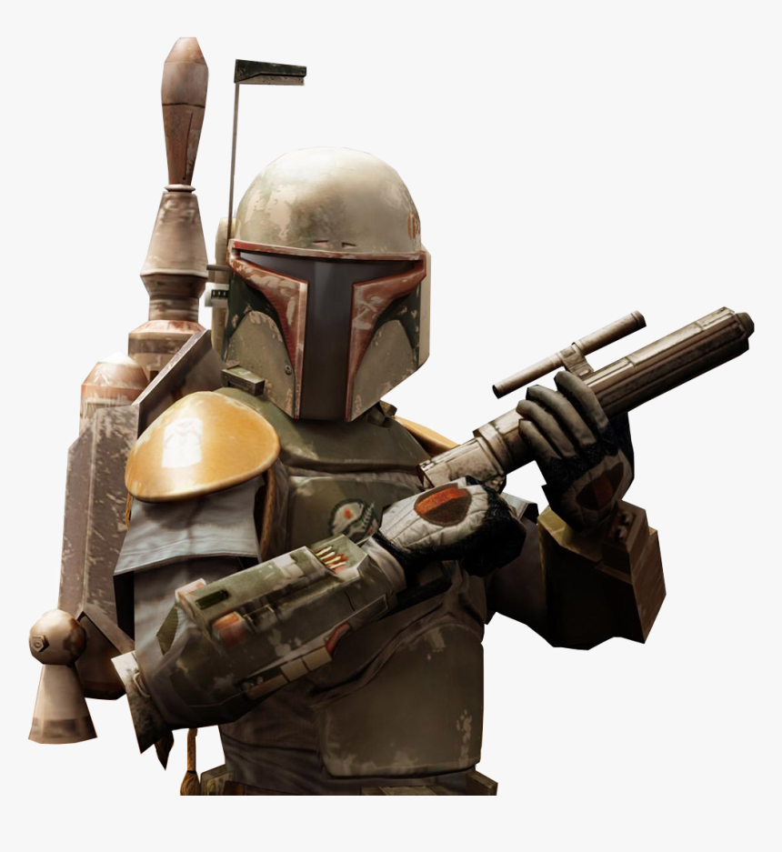 Boba Fett Character , Png Download - Old Han Solo Vs New Han Solo, Transparent Png