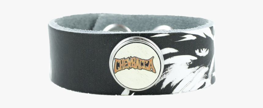 Chewbacca Brushed Bracelet Black 
				 Title Chewbacca - Belt, HD Png Download