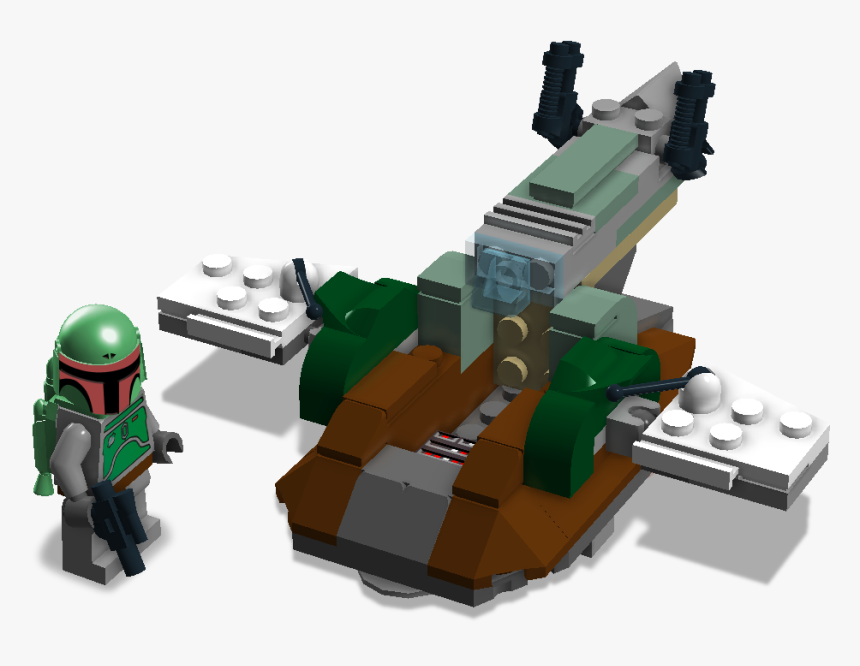 Lego Slave 1 Microfighter, HD Png Download