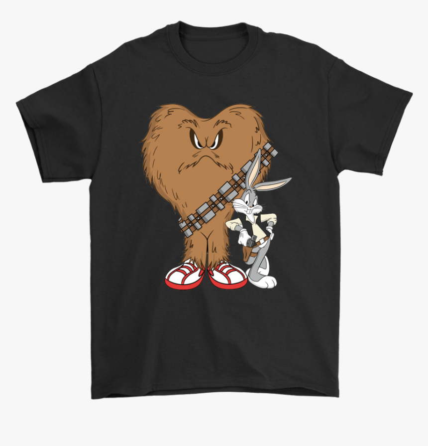 Gossamer And Bugs Bunny As Chewbacca And Han Solo Star - Shirt, HD Png Download