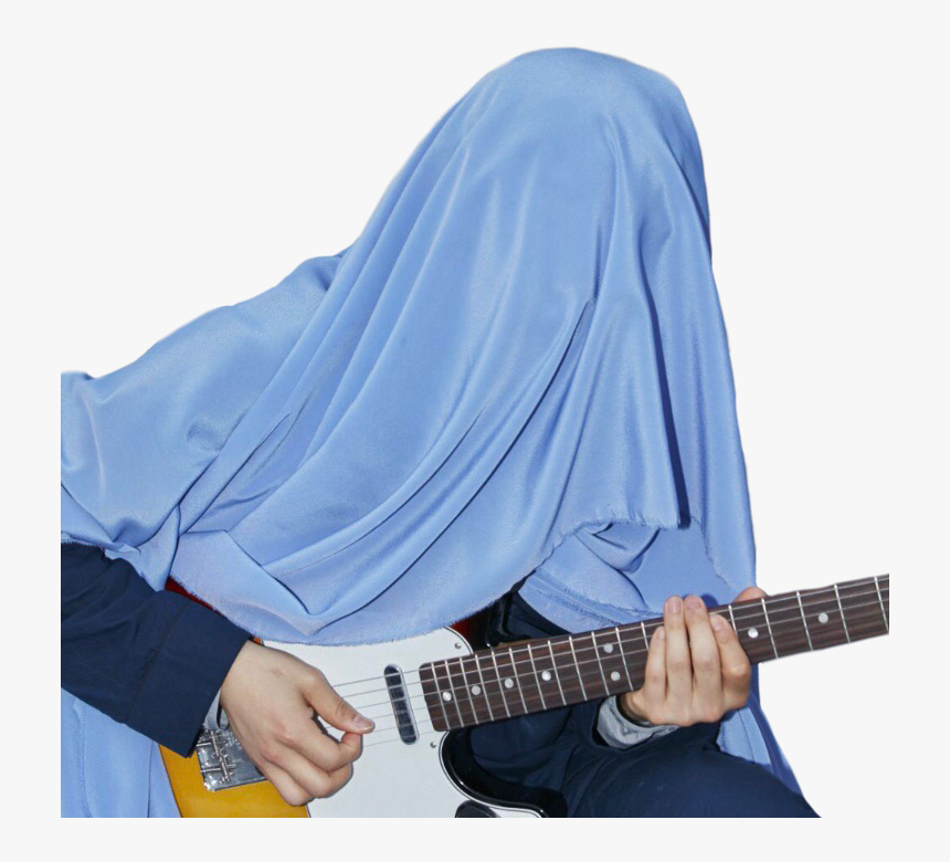 #blue #person #people #guitar #blanket #png #pngs #moodboard - Electric Guitar, Transparent Png