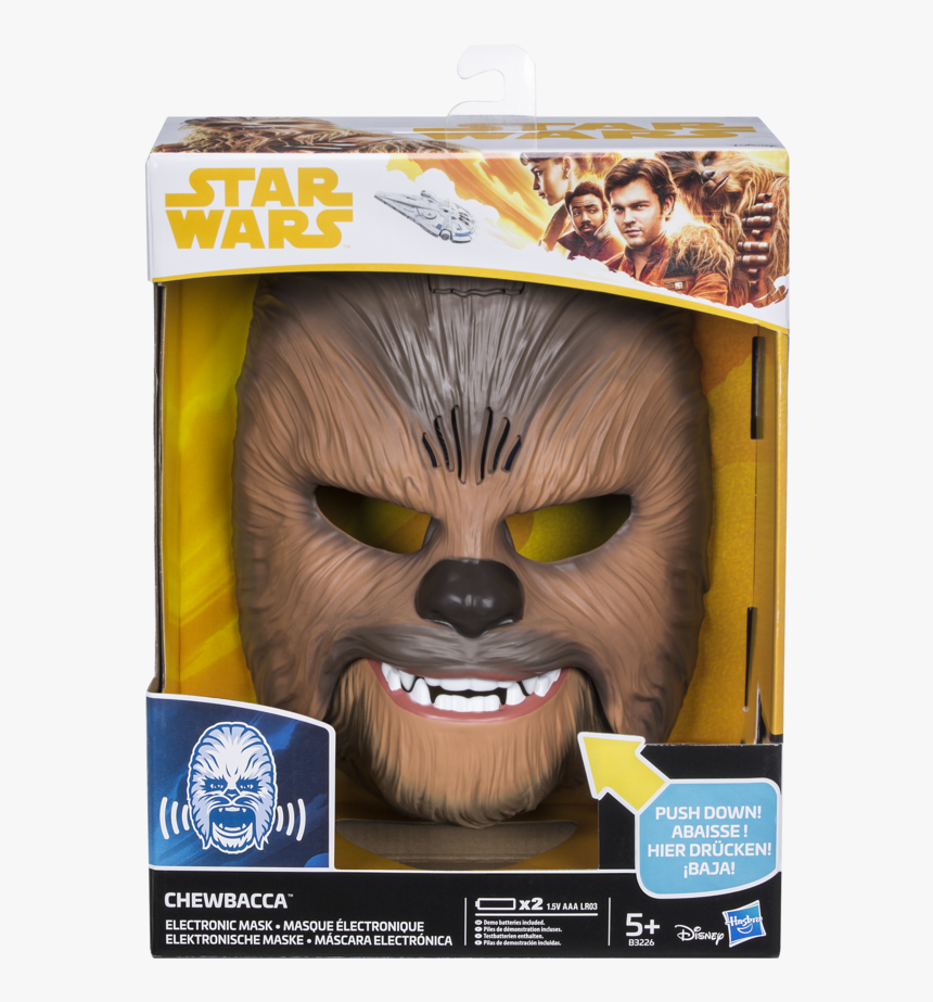 Chewbacca Electronic Mask - Star Wars, HD Png Download