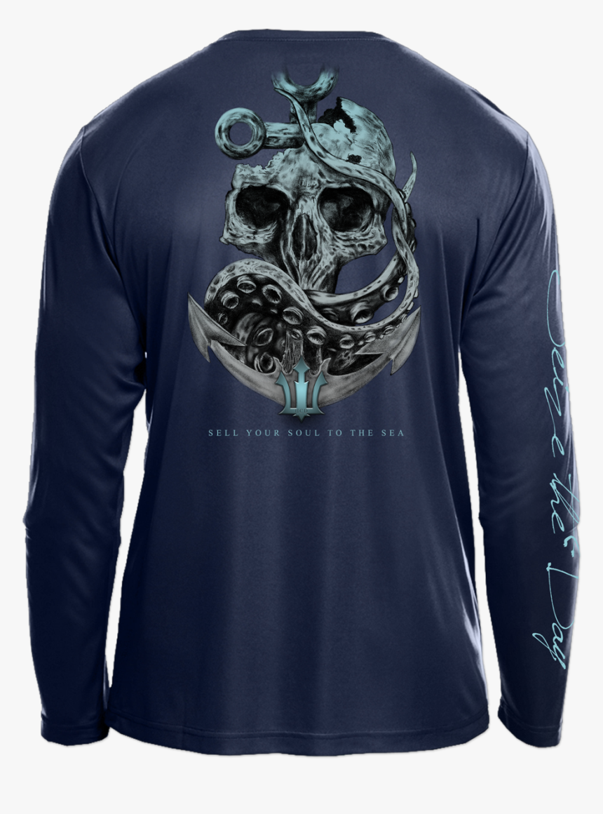 Transparent Tentacle Png - Long-sleeved T-shirt, Png Download