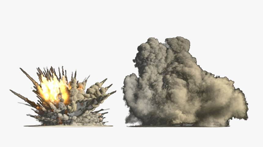 Transparent Mushroom Cloud Clipart - Smoke, HD Png Download