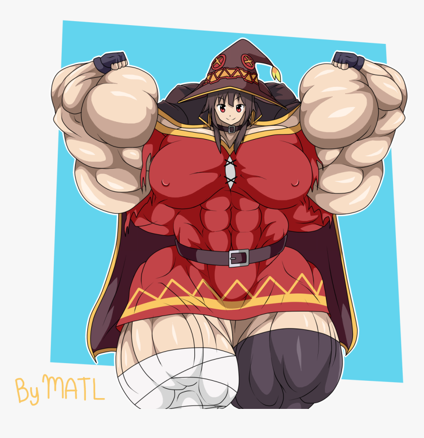 Commission - Megumin - Buff Megumin, HD Png Download