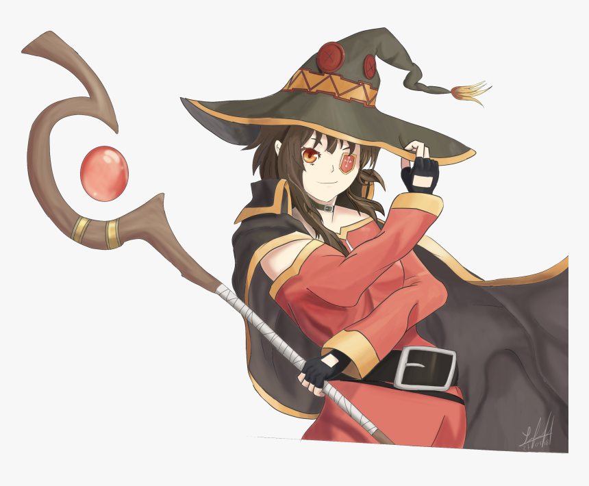 Megumin - Megumin Konosuba Png, Transparent Png