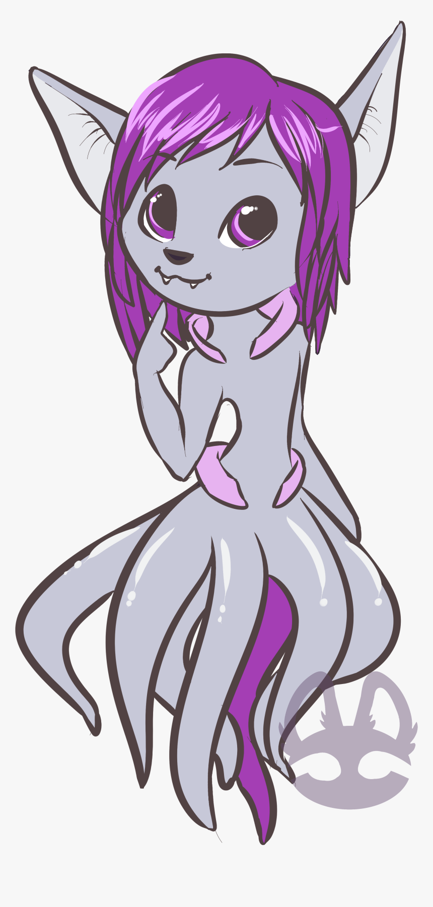 Tentacle Chibi, HD Png Download