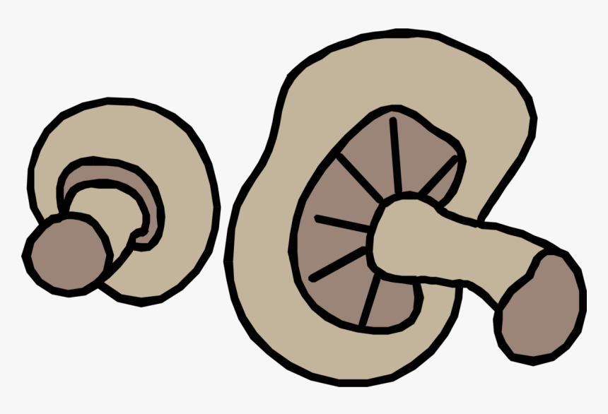 Organ,artwork,hand - Mushroom Clip Art, HD Png Download