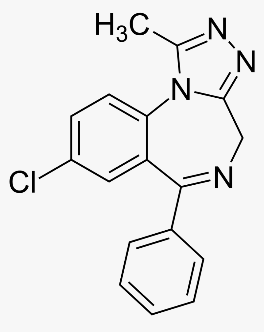 Alprazolam Formula, HD Png Download
