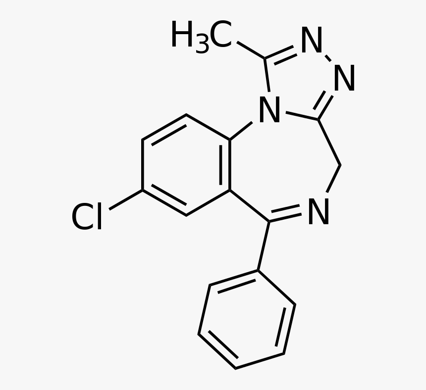 Xanax Molecule, HD Png Download