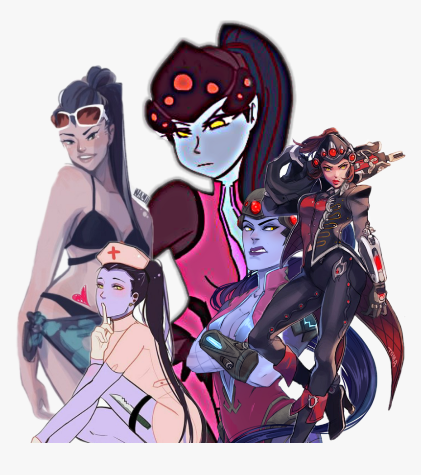 Widowmaker Png - Overwatch Sticker, Transparent Png