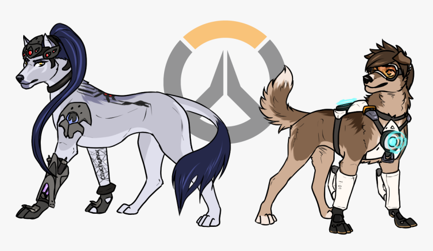 Transparent Widowmaker Png - Widowmaker As A Dog, Png Download