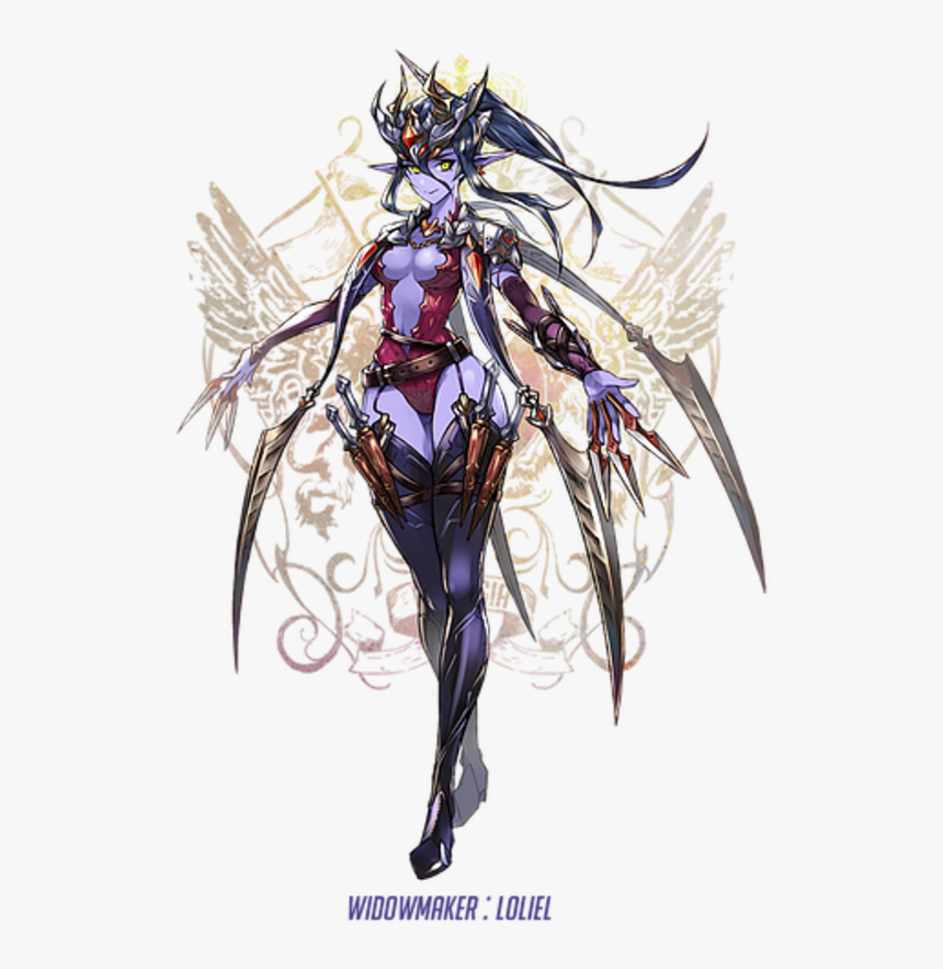 Widowmaker Lolie Overwatch Final Fantasy Ix Fictional - Overwatch Fantasy, HD Png Download