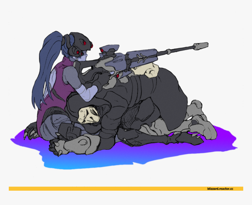 Energy Conservation Poster - Overwatch Widowmaker And Reaper, HD Png Download