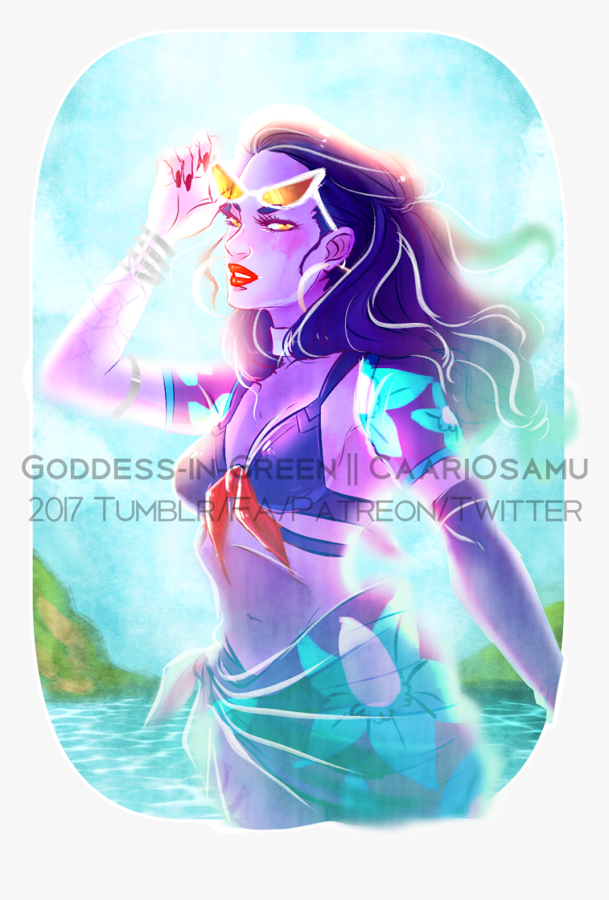 Summer Games - Widowmaker - Skateboard Deck, HD Png Download