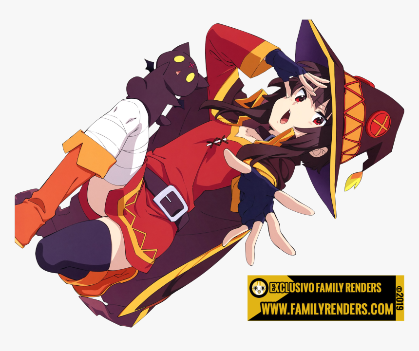 Megumin X Yunyun, HD Png Download