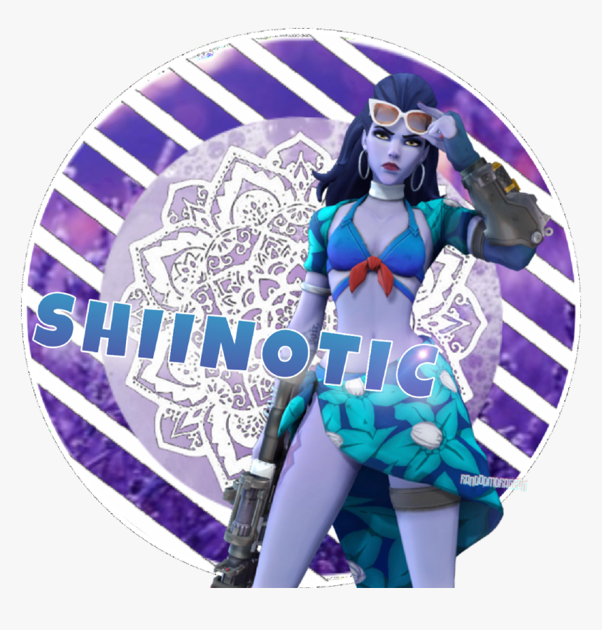 #pfp #overwatch #widowmaker #freetoedit - Widowmaker Pfp, HD Png Download
