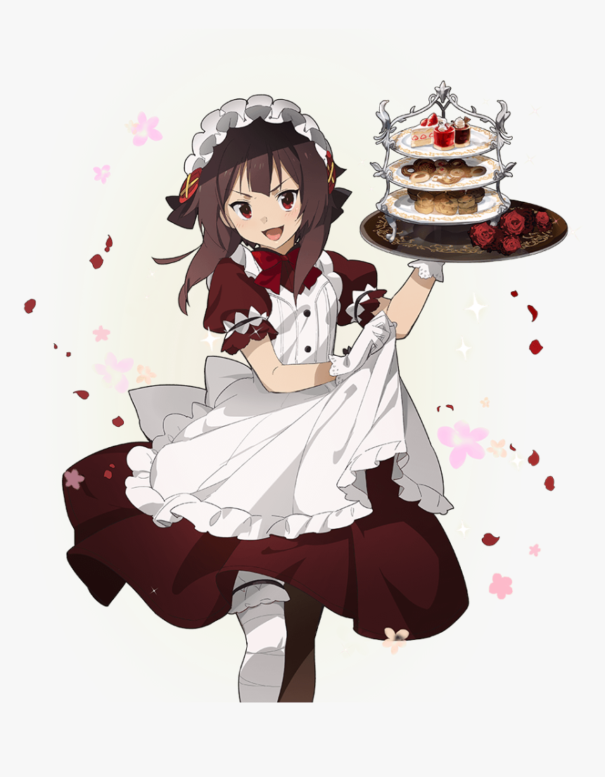 Maid , Png Download - Megumin Maid, Transparent Png