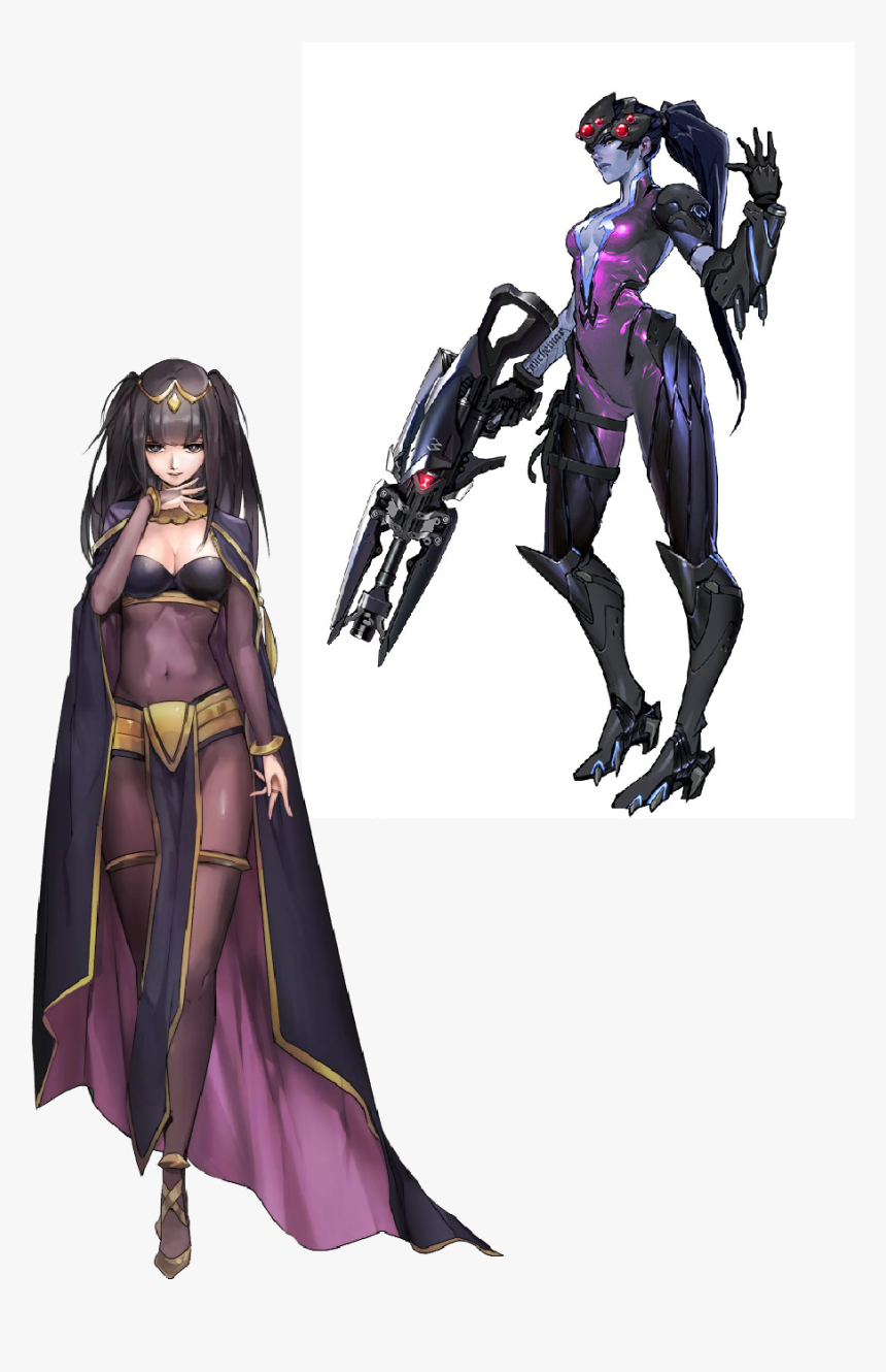 Widowmaker Overwatch Colors, HD Png Download