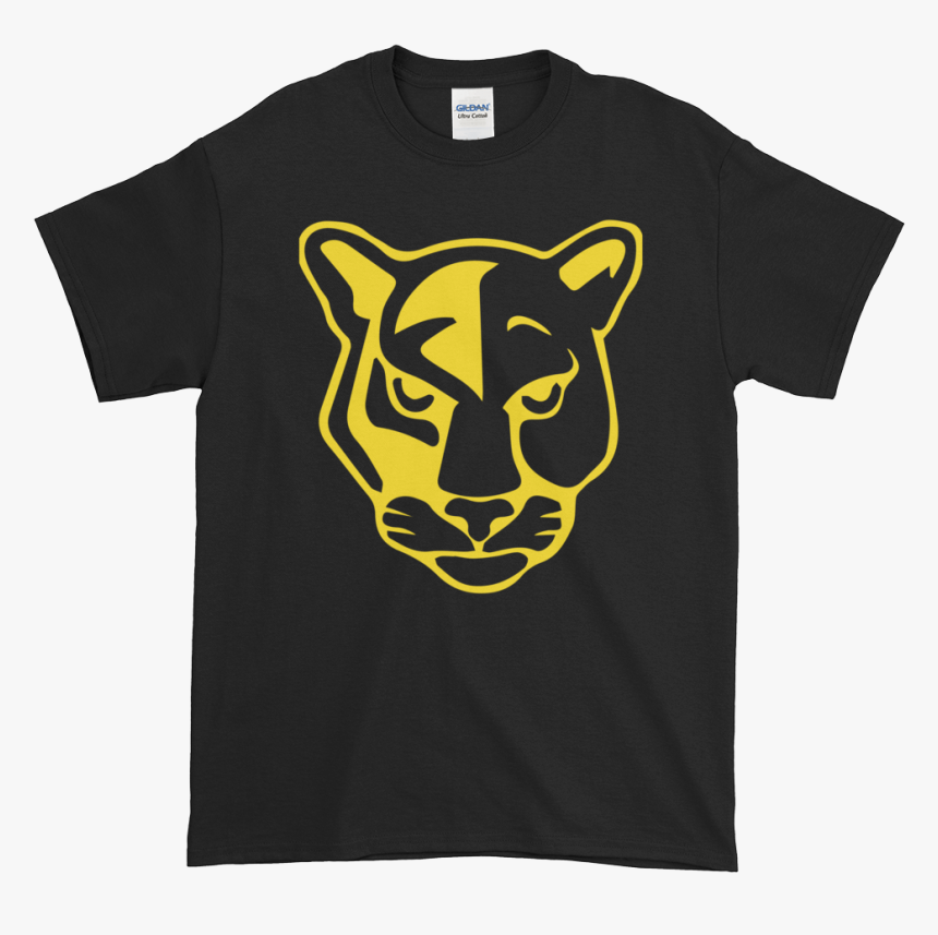 Panther Logo Straight Printfile Back Mockup Flat Front - Ghoulardi T Shirt, HD Png Download