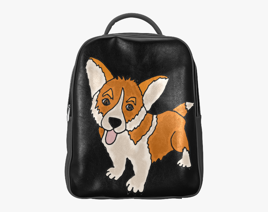 Cute Welsh Corgi Puppy Art Popular Backpack - Tote Bag, HD Png Download