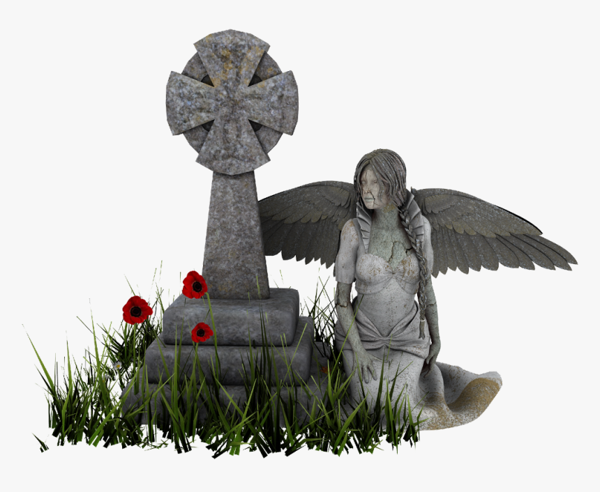 Cemetery Png Angel, Transparent Png
