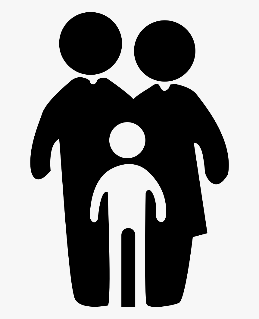 A Family Of Three - Family Logo Png, Transparent Png