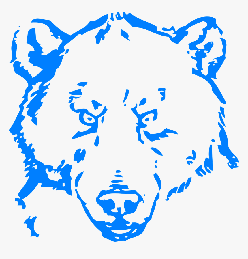 Bear Line Drawing Png, Transparent Png