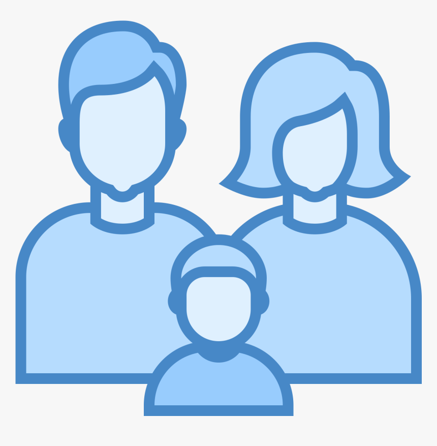 Blue Family Cliparts - Instagram Original Avatar, HD Png Download
