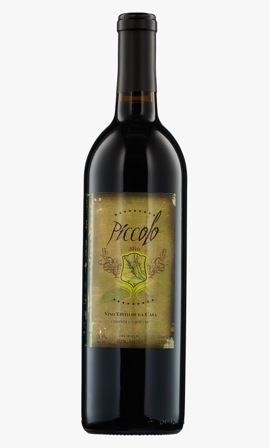 Bottle Of Roganto 2016 Red Blend Piccolo - Glass Bottle, HD Png Download