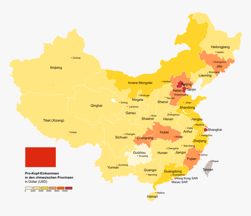 The Whole Chinese Nation - Mongolia And Inner Mongolia Map, HD Png Download