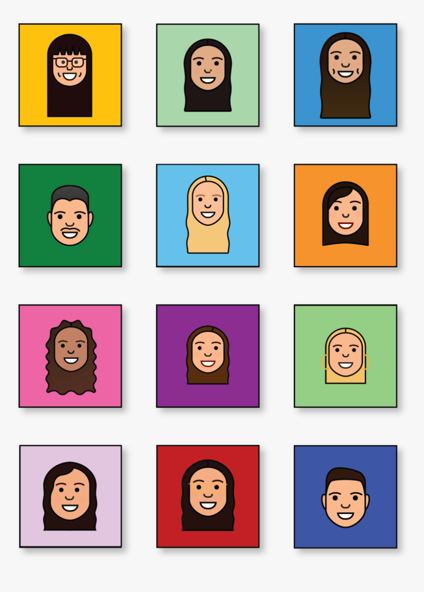 Final Icons Printout-01 - Stamp Pad Ink Colours, HD Png Download