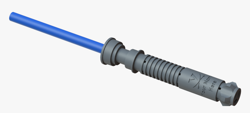Photo Of A Light Saber - Gun Barrel, HD Png Download