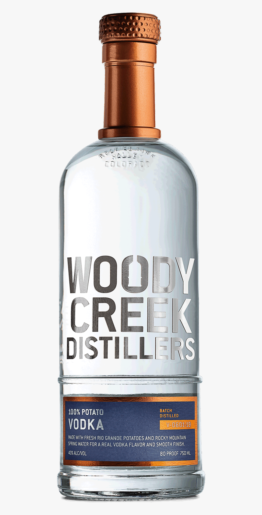 Woody Creek Vodka - Absolut Vodka, HD Png Download