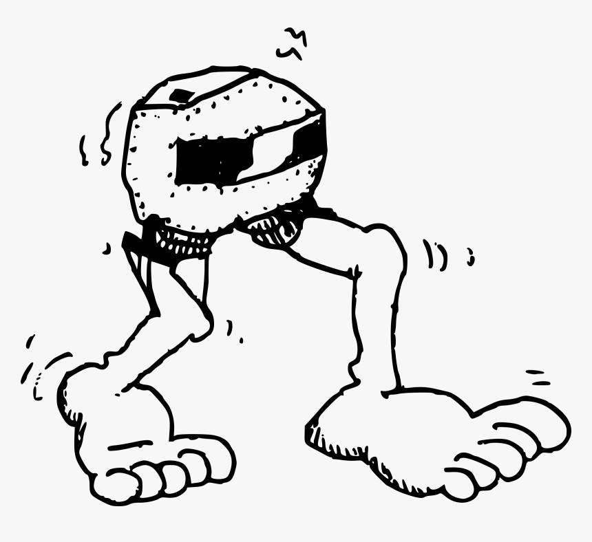 Moving Legs Svg Clip Arts - Moving Feet Clipart, HD Png Download