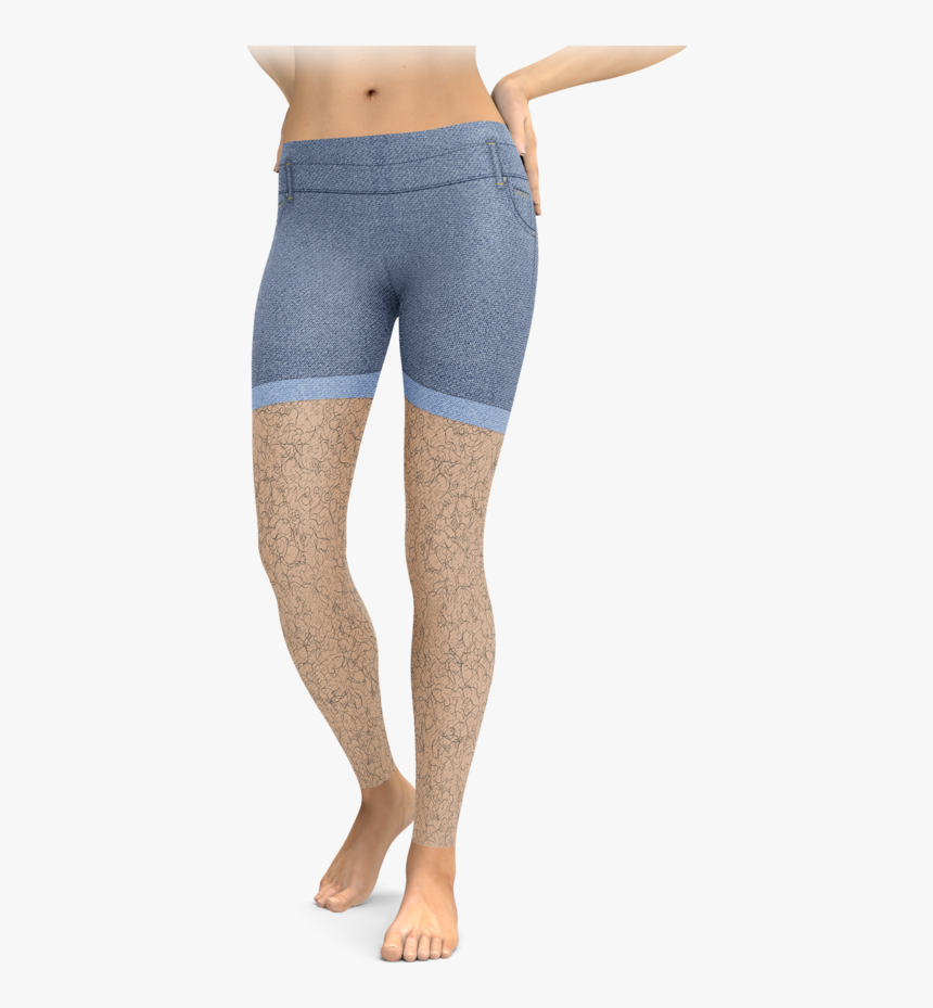 Hairy Legs Leggings - Leggings, HD Png Download