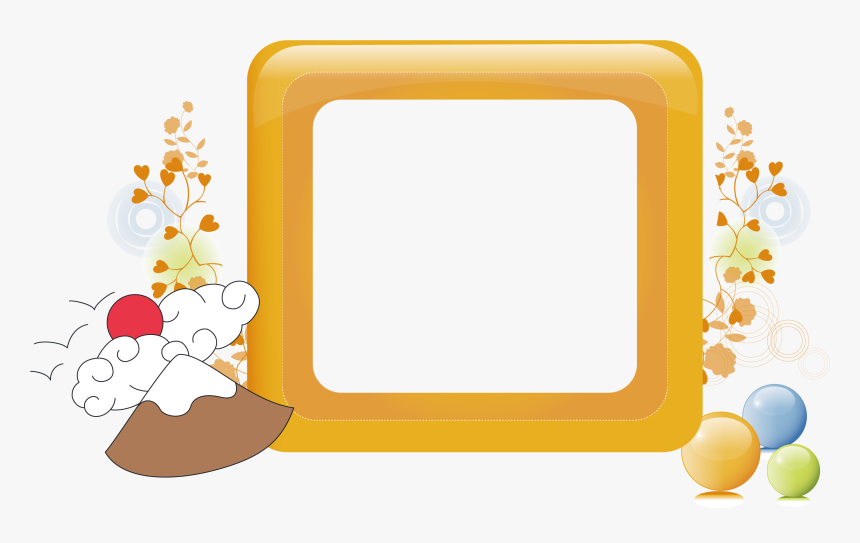 Square Vector Japanese Border - Portable Network Graphics, HD Png Download