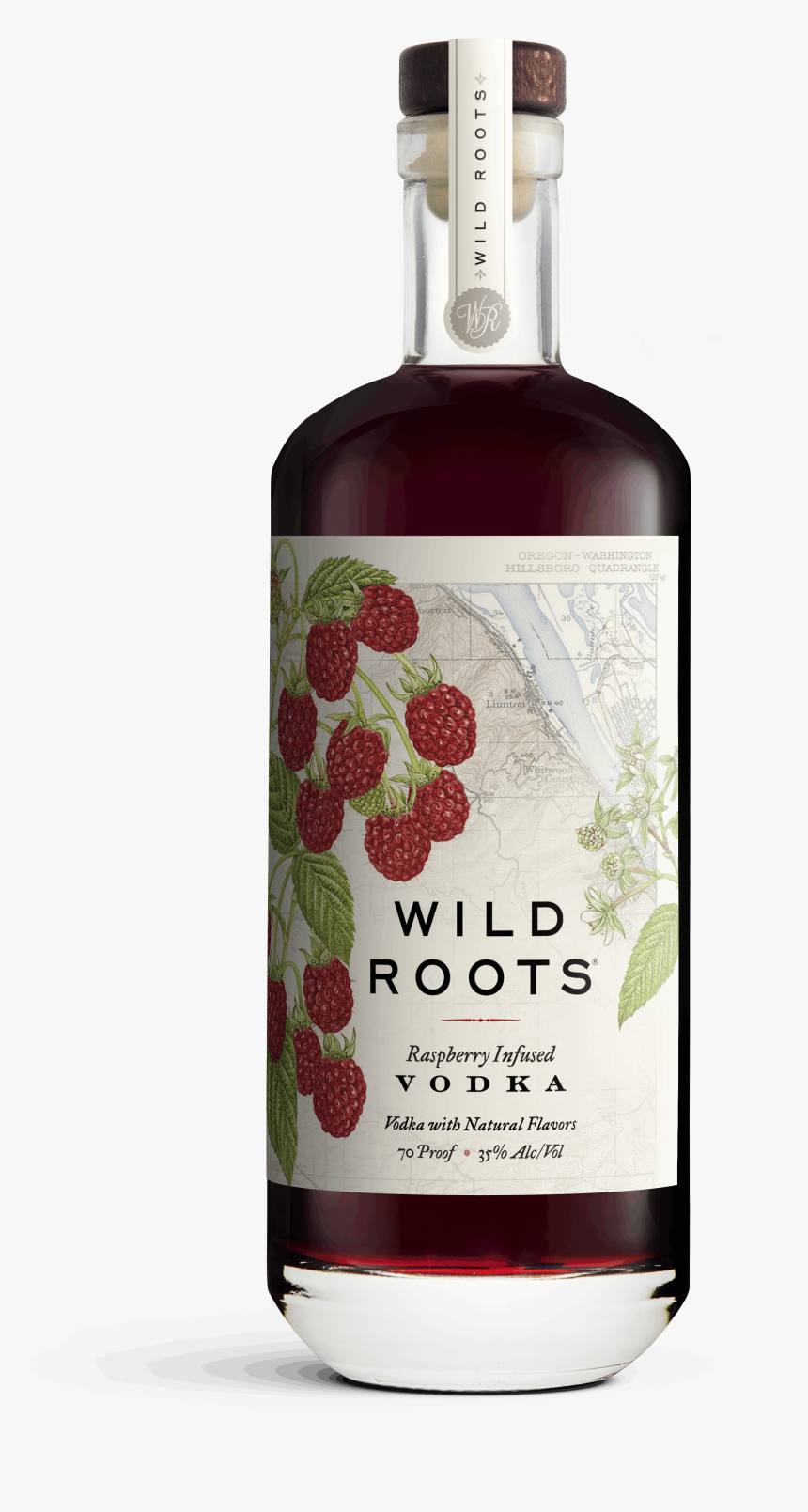 Wild Roots Marionberry Infused Vodka, HD Png Download