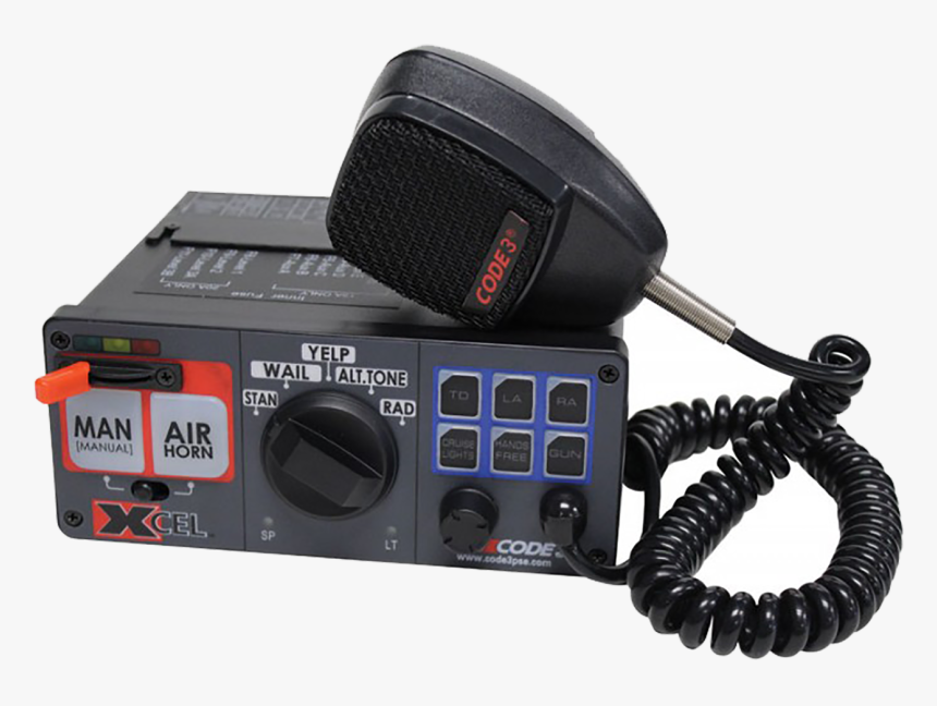 Code 3 Xcel Siren, HD Png Download