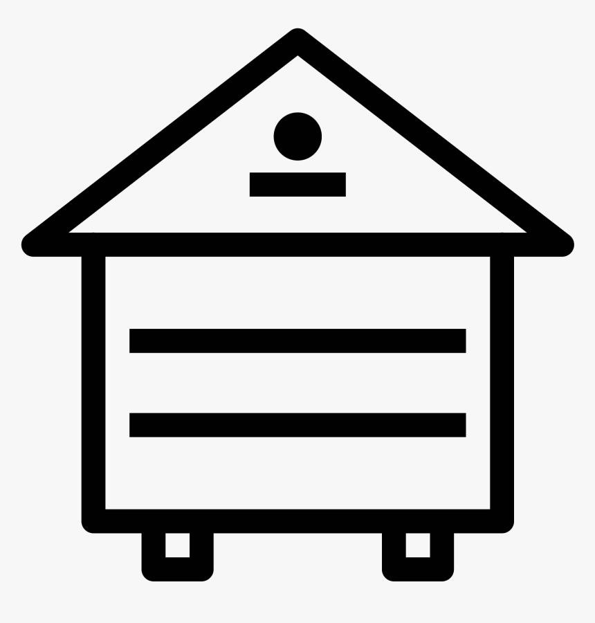 Vector Honeycomb Png - House Icon Black And White, Transparent Png
