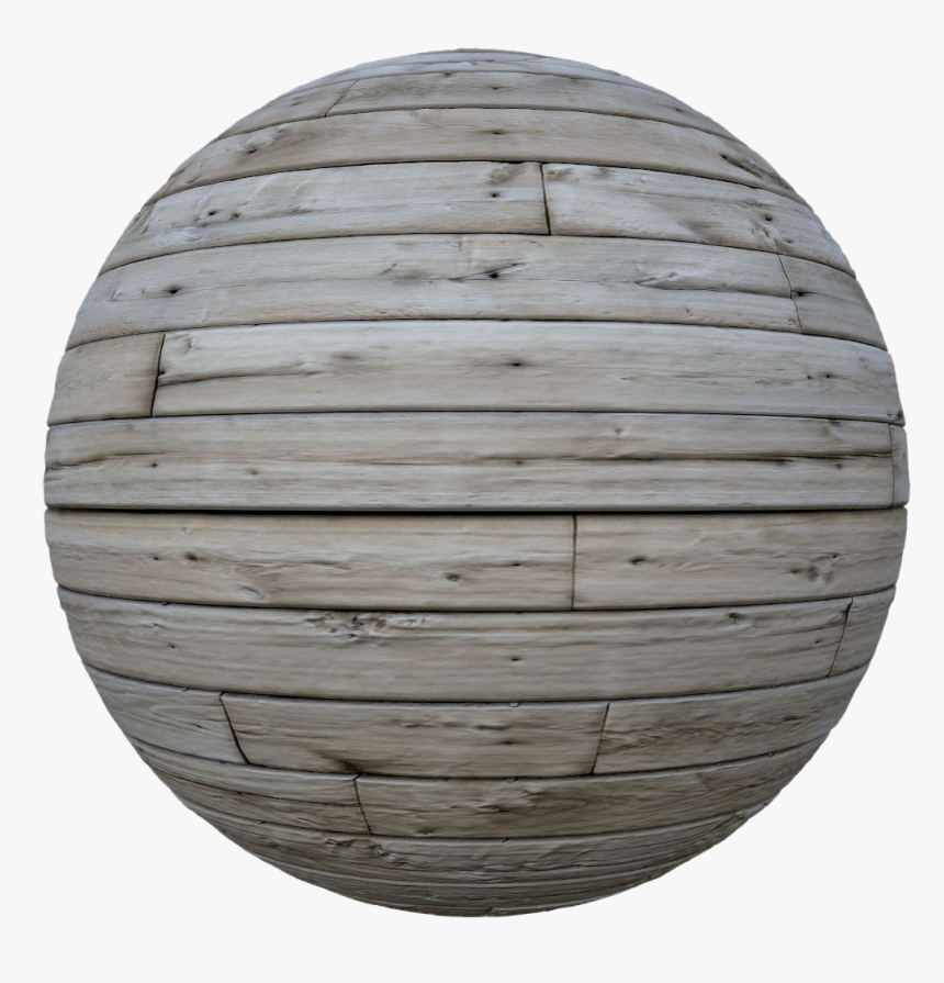 Cracked Old Wood Plank Texture - Circle, HD Png Download