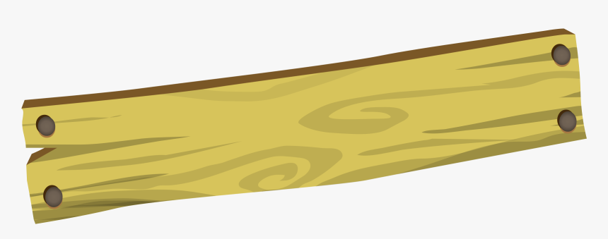 Firebog Firebog Sign Blank Plank Clip Arts - Plank Of Wood Clip Art, HD Png Download