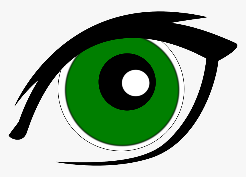 Clip Art Green Eye, HD Png Download