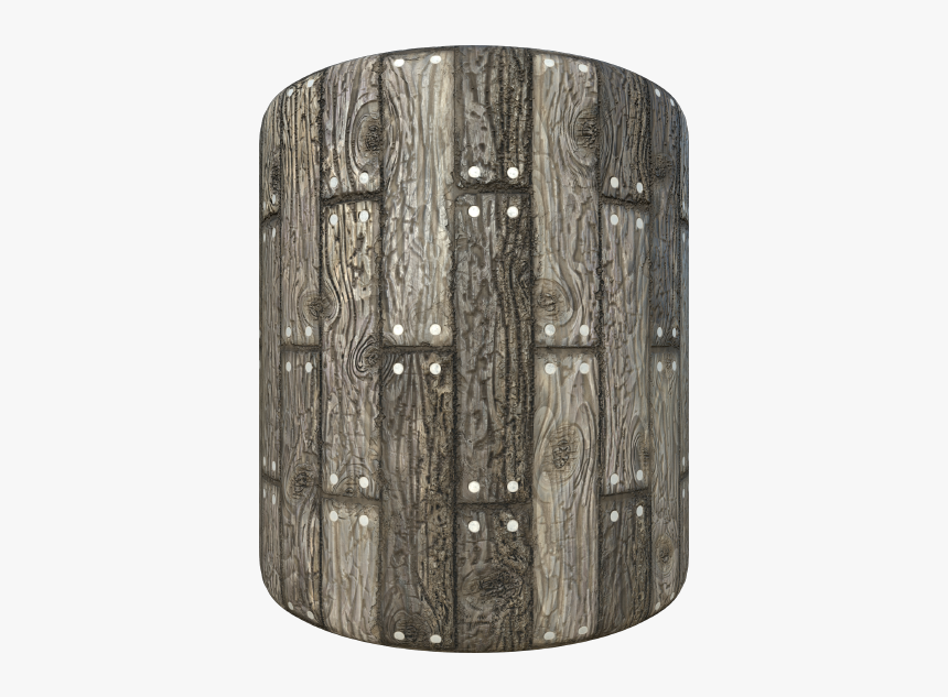 Nailed Wood Plank Texture, Seamless And Tileable Cg - Hardwood, HD Png Download